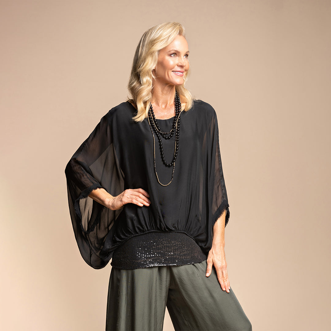 Lisa Silk Top