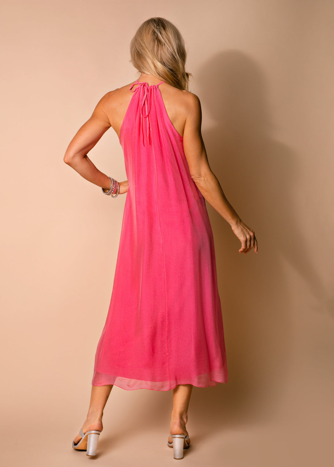 Cadence Dress in Raspberry Sorbet