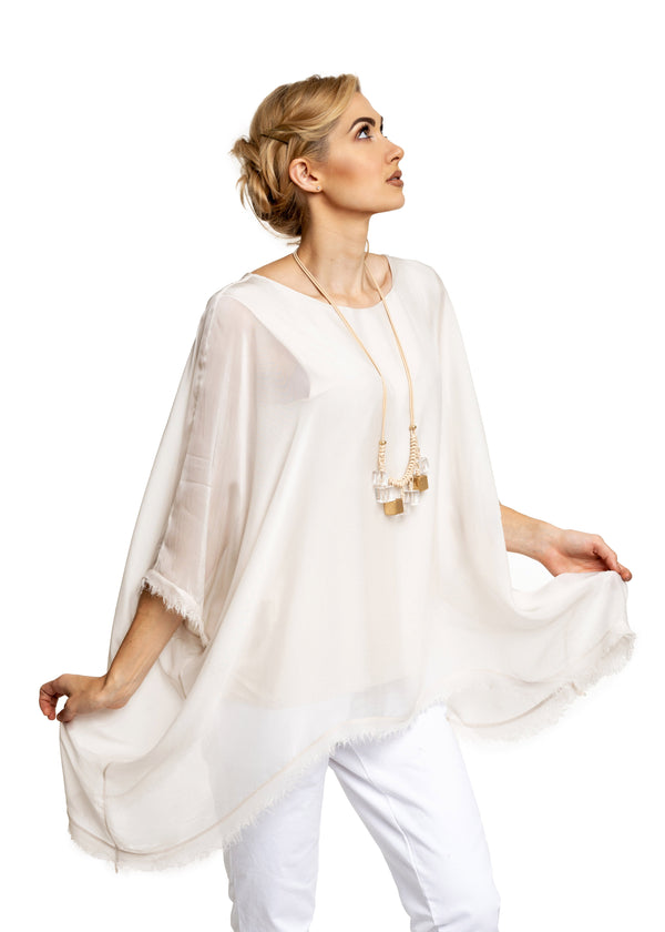 Emiliana Top in Latte - Imagine Fashion