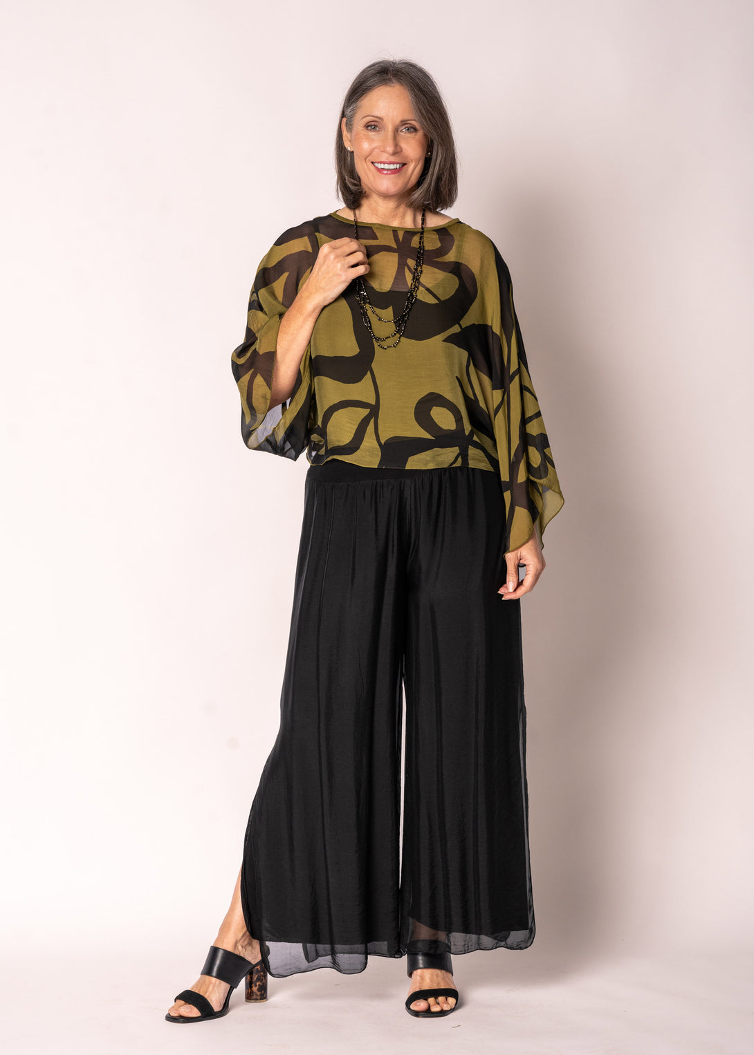 Amery Top in Olive Green - Imagine Fashion