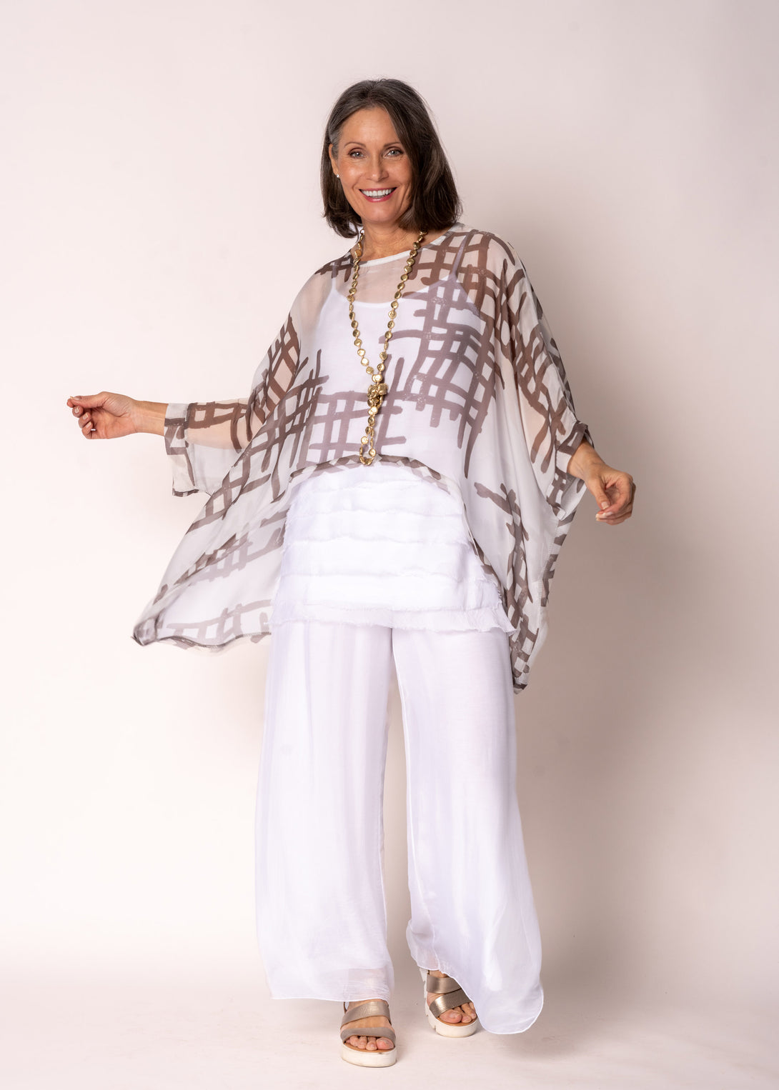 Dayana Top in Milk Chocolate - Imagine Fashion