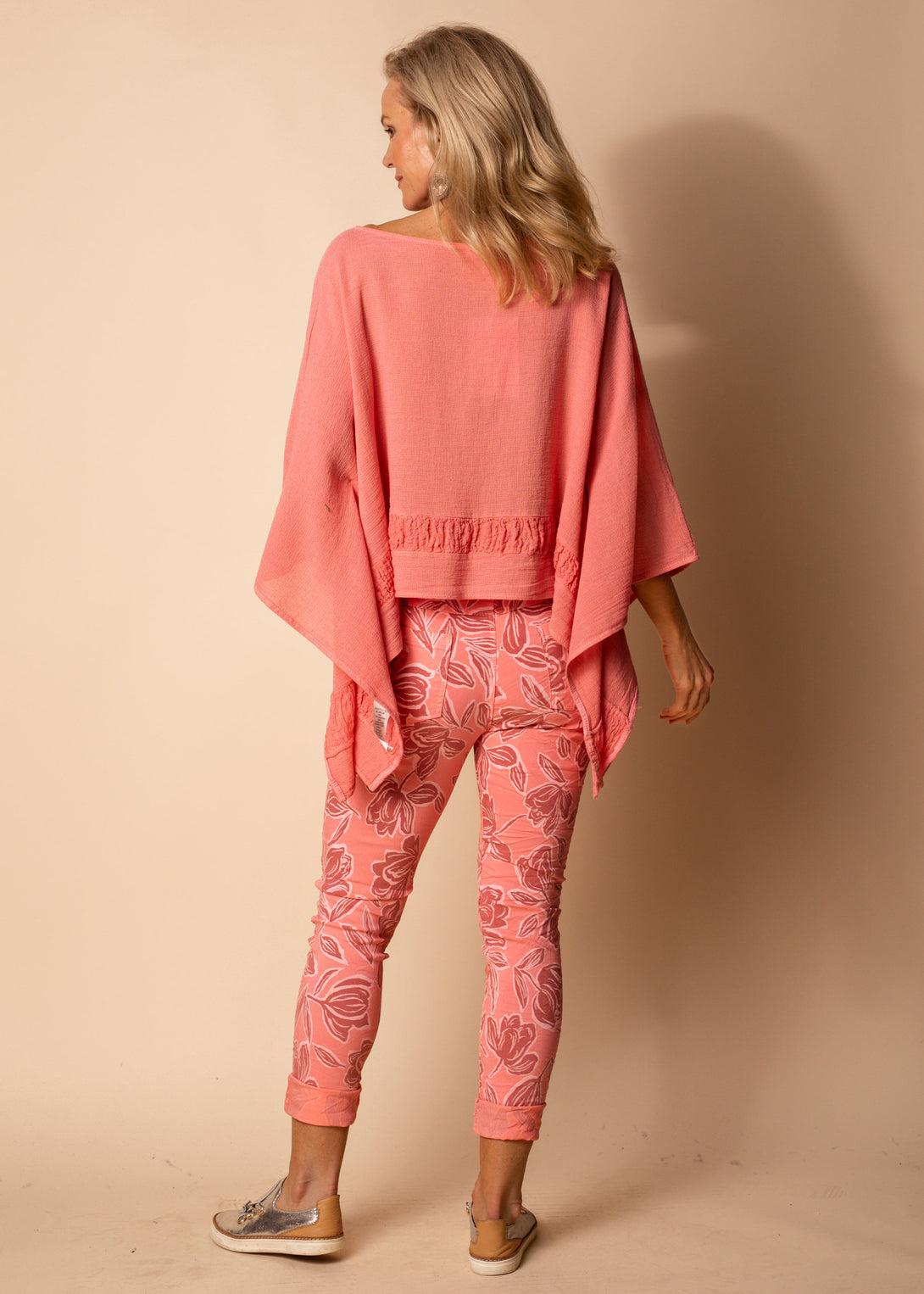 Cali Pants in Coral Crush