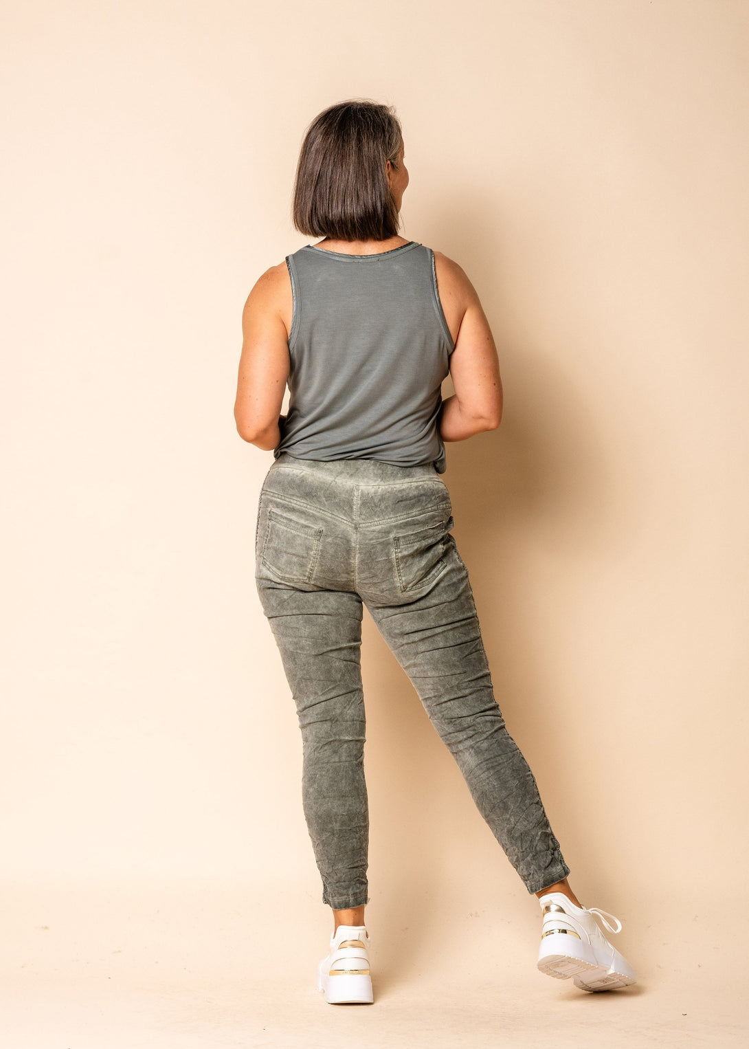 Deede Pants in Khaki