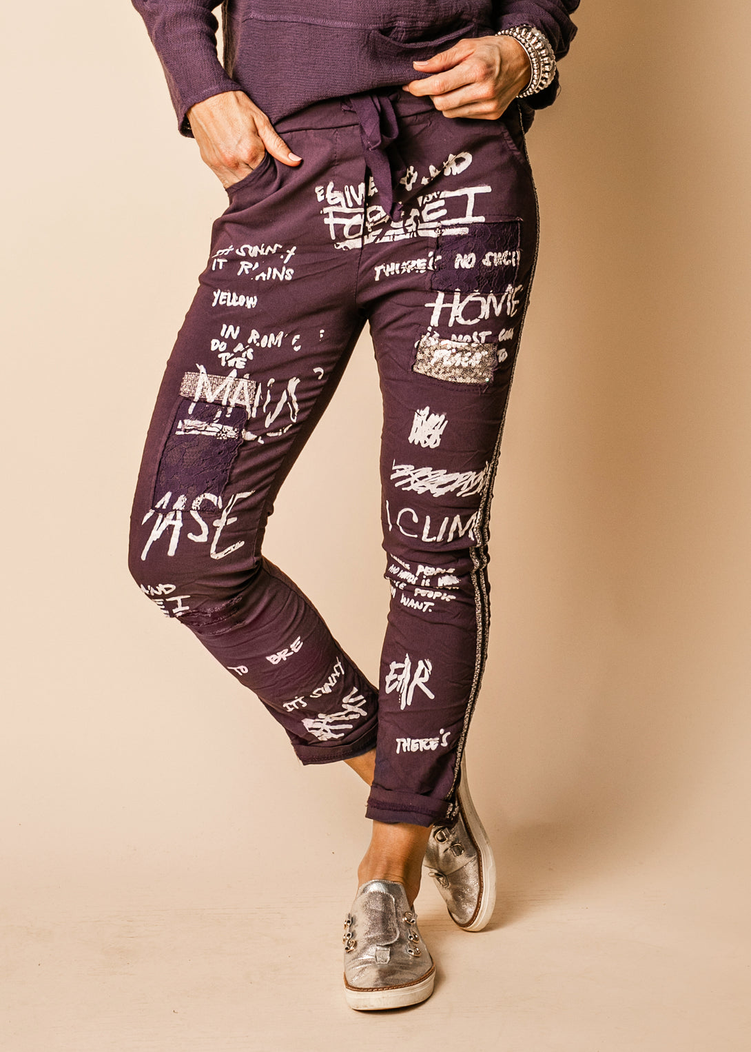 Livia Pants in Rhapsody - Imagine Fashion