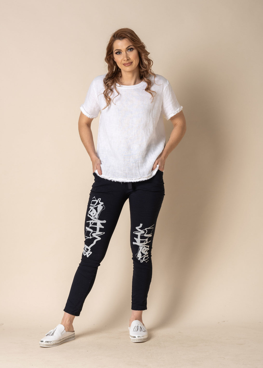 Lorali Pants in Navy