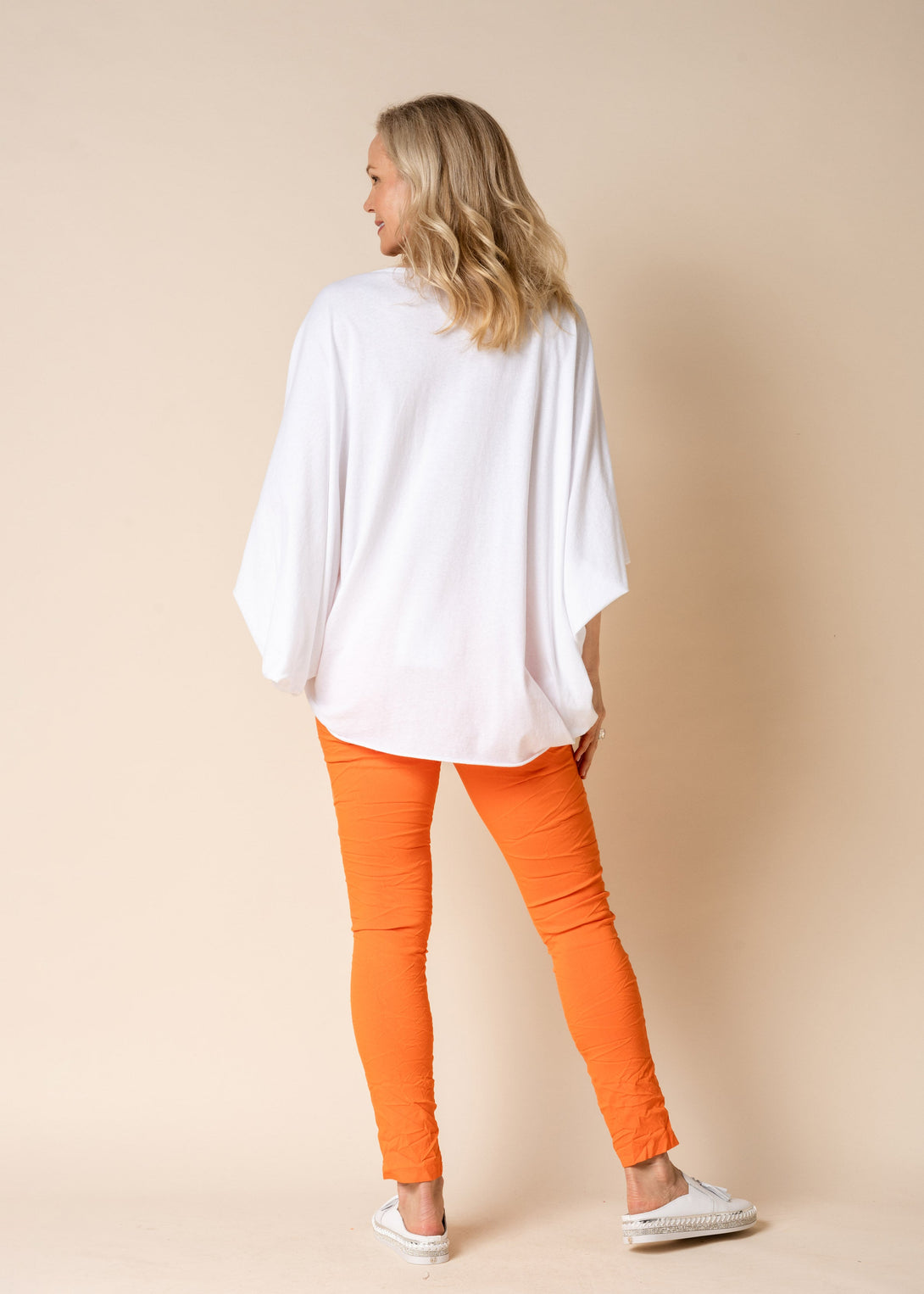 Lorali Pants in Sunset Orange