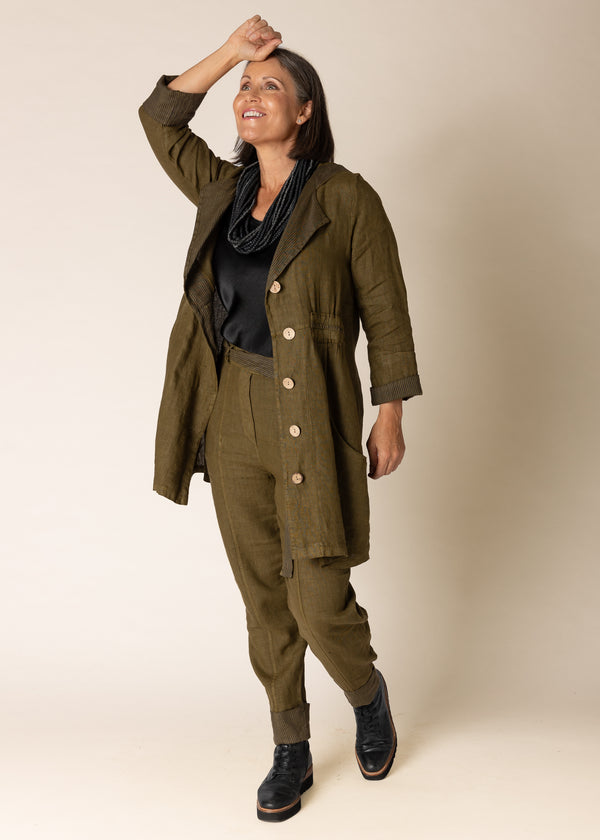 Wasita Jacket in Green Olive