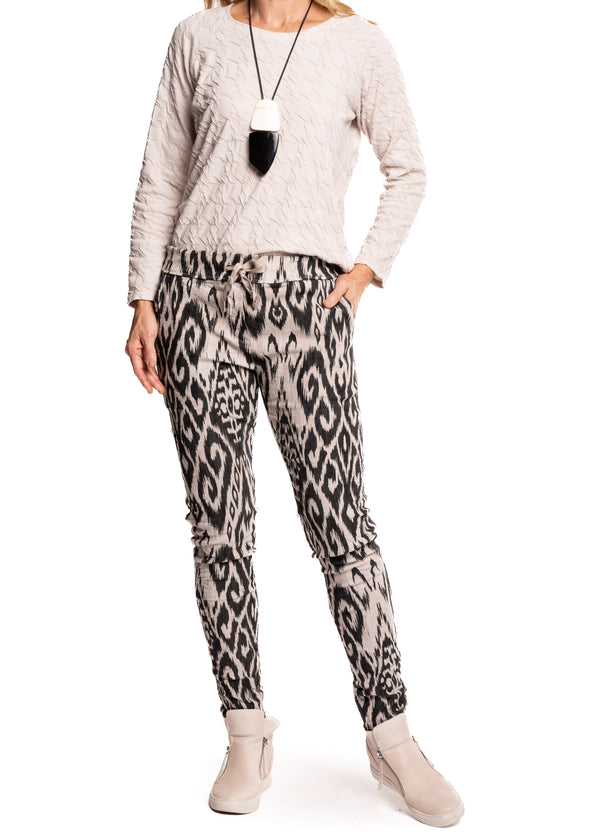 Cyrilla Pant in Latte - Imagine Fashion