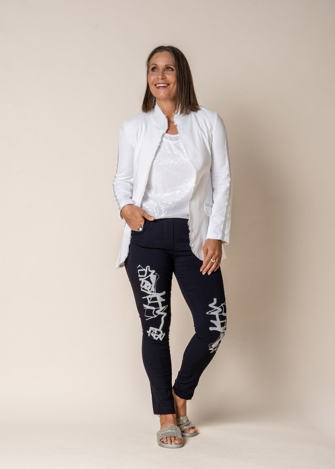 Lorali Pants in Navy