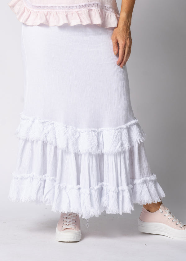 Dayma Skirt in White