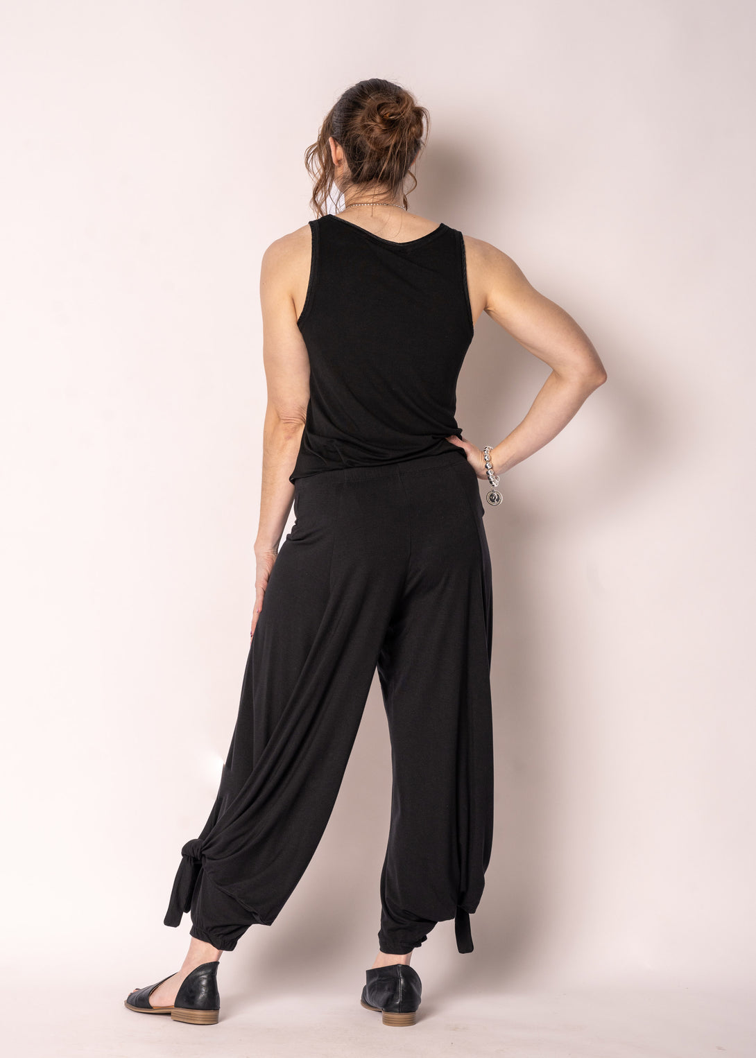 Marzia Pants in Onyx - Imagine Fashion