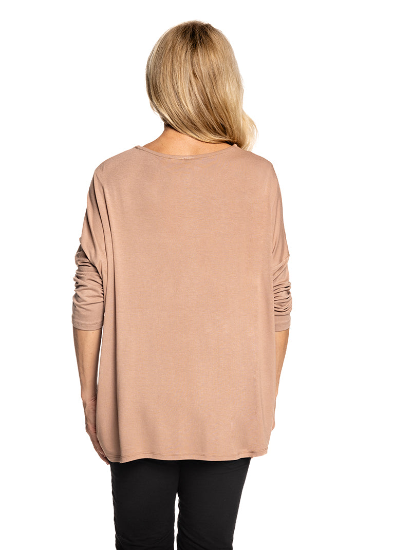 Asteria Top in Desert - Imagine Fashion