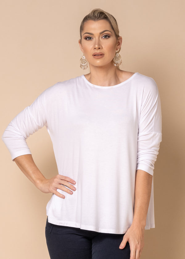 Reese Basic Top in White