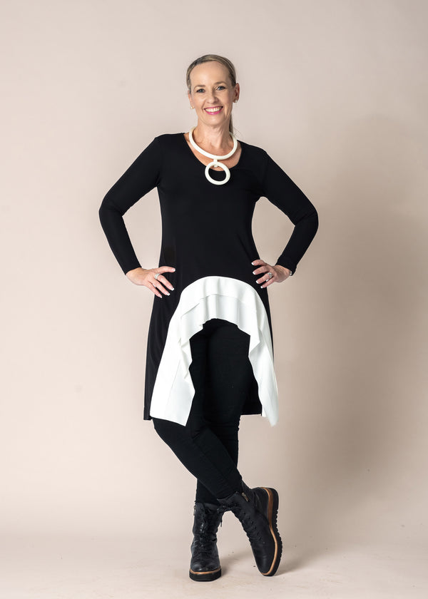 Maria Top in Onyx - Imagine Fashion