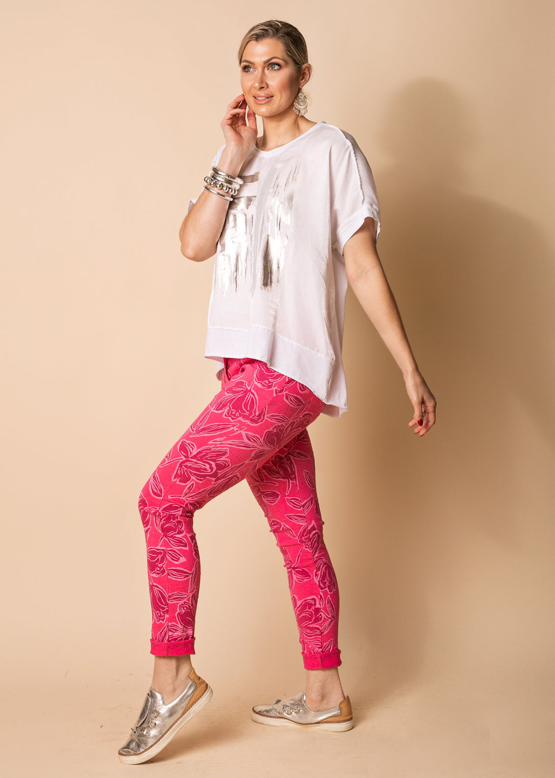 Cali Pants in Raspberry Sorbet