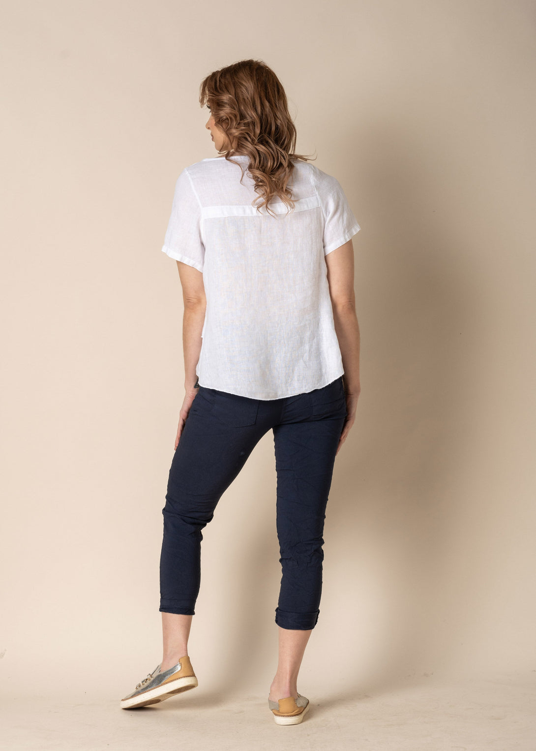 Fallon Top in White