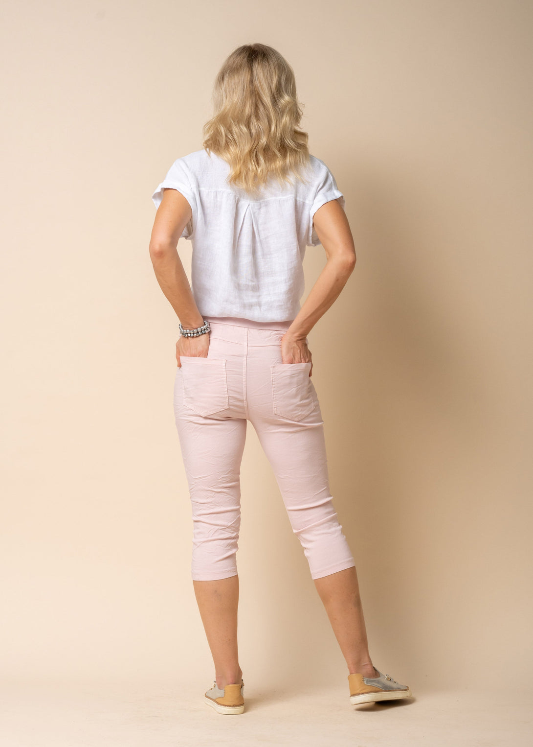 Harlie Shorts in Blush