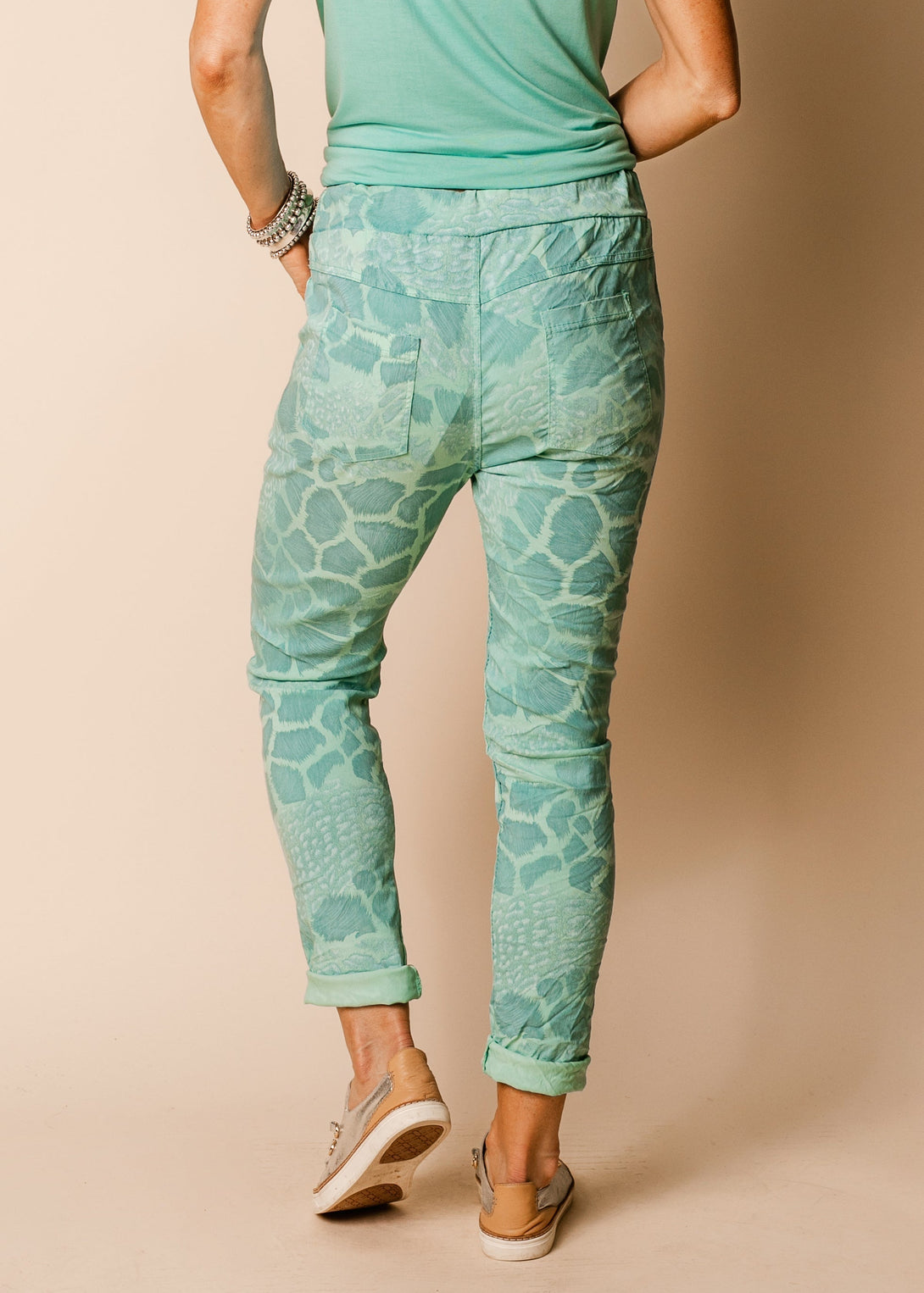 Callow Pants in Sea Green