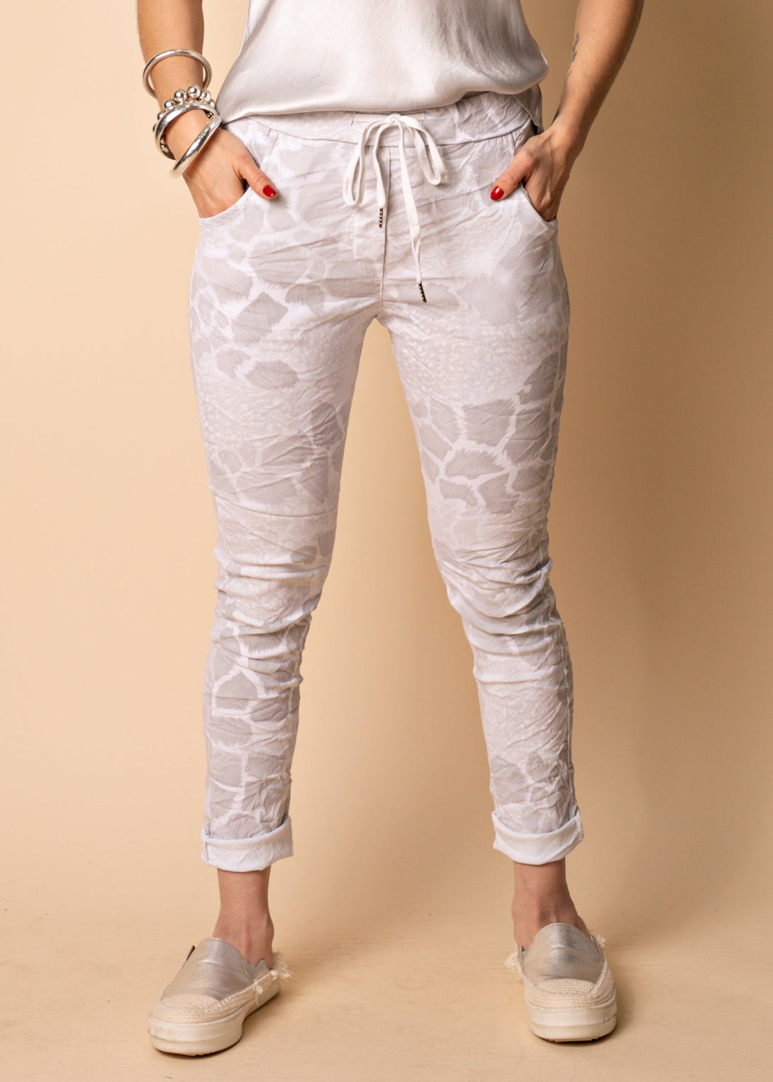 Callow Pants in White