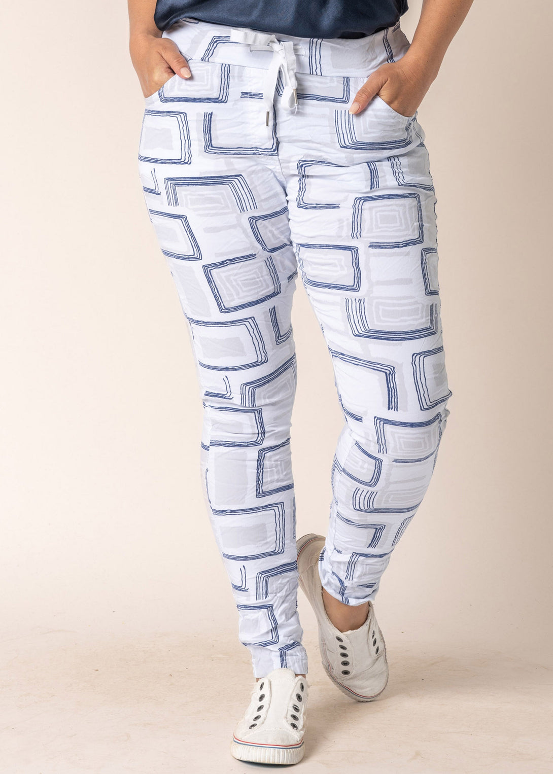 Harp Pants in White