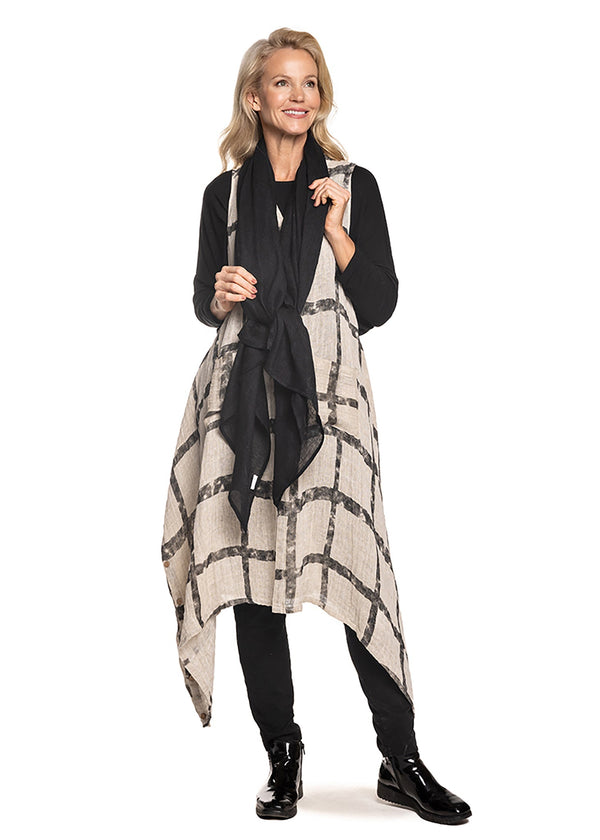 Eloisa Scarf in Onyx - Imagine Fashion