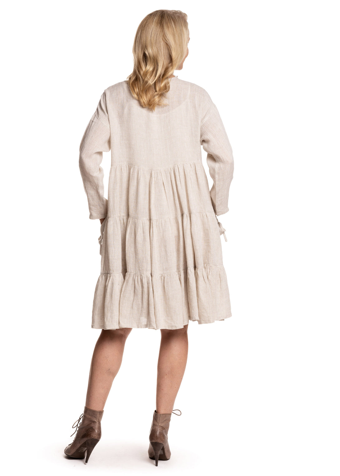 Eileen Dress in Latte - Imagine Fashion