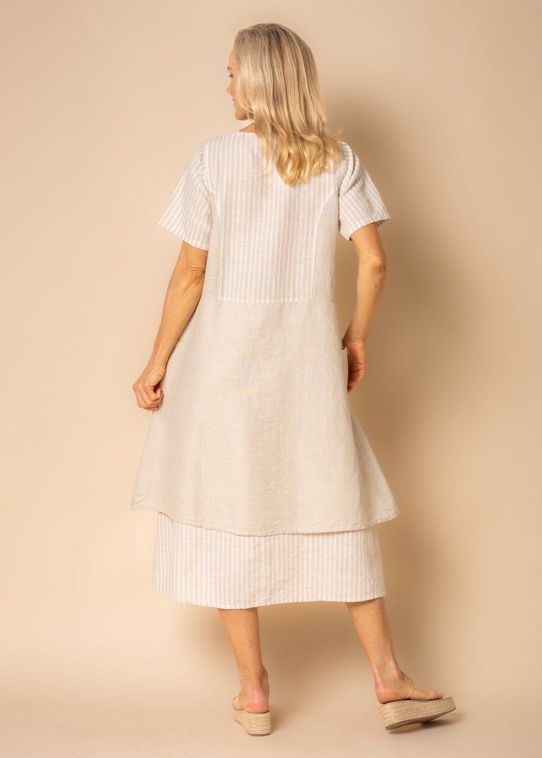 Ramsey Dress in Latte