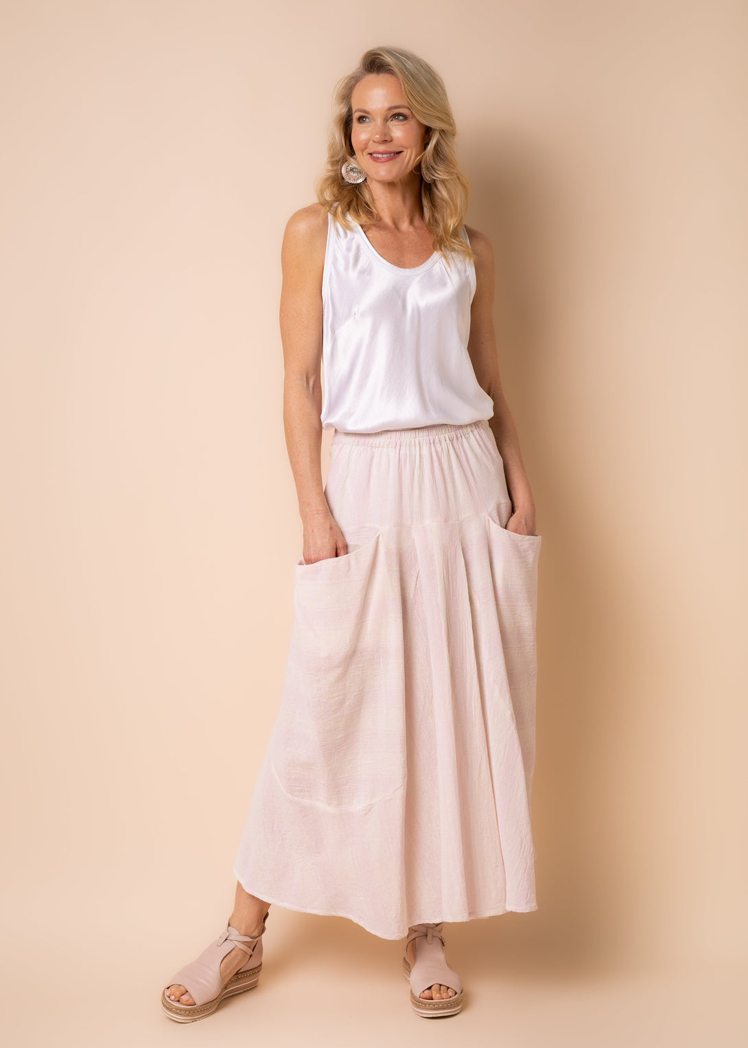 Juno Skirt in Blush