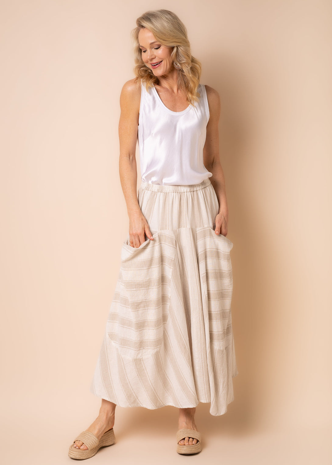 Juno Skirt in Latte