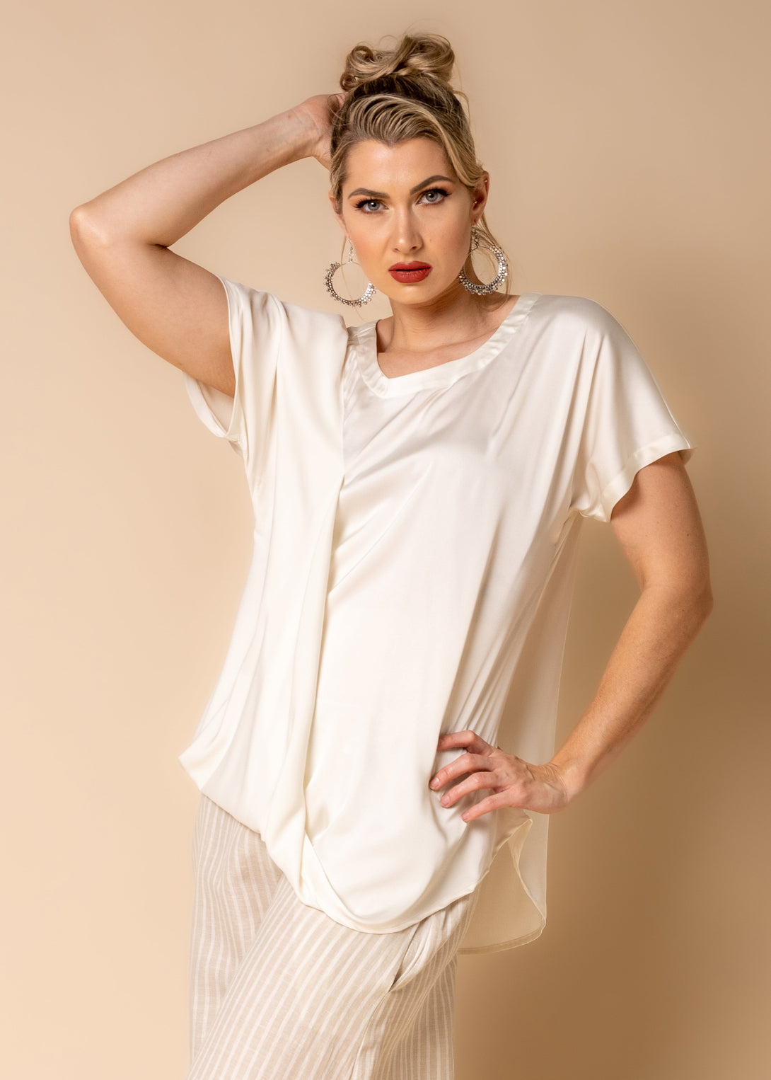 Amity Top in Cream