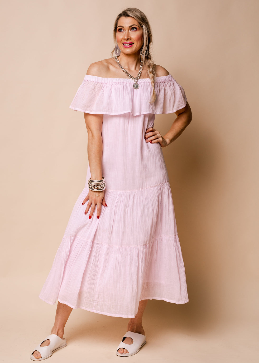 Darby Dress in Blush