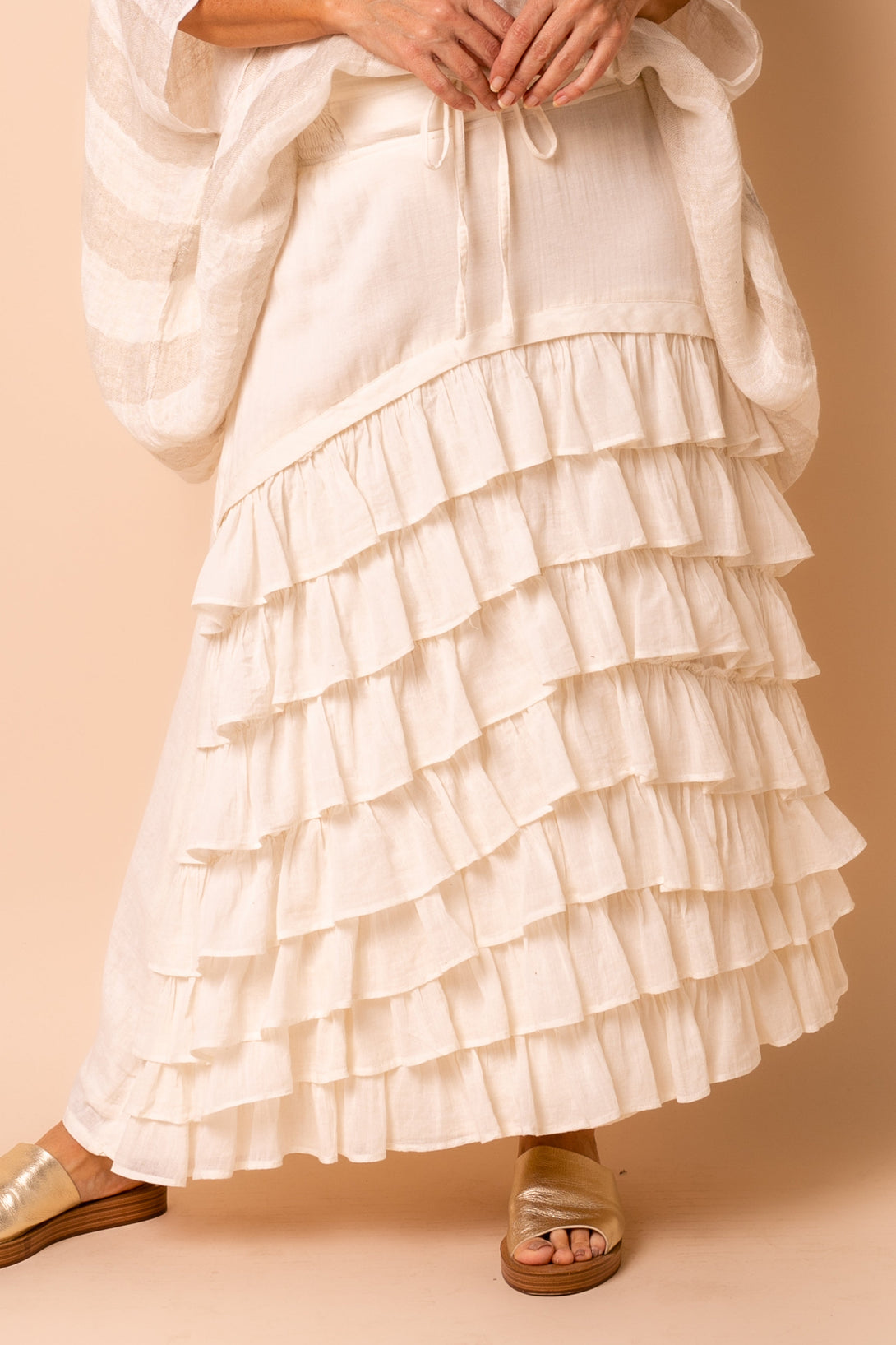 Tonya Skirt in Cream