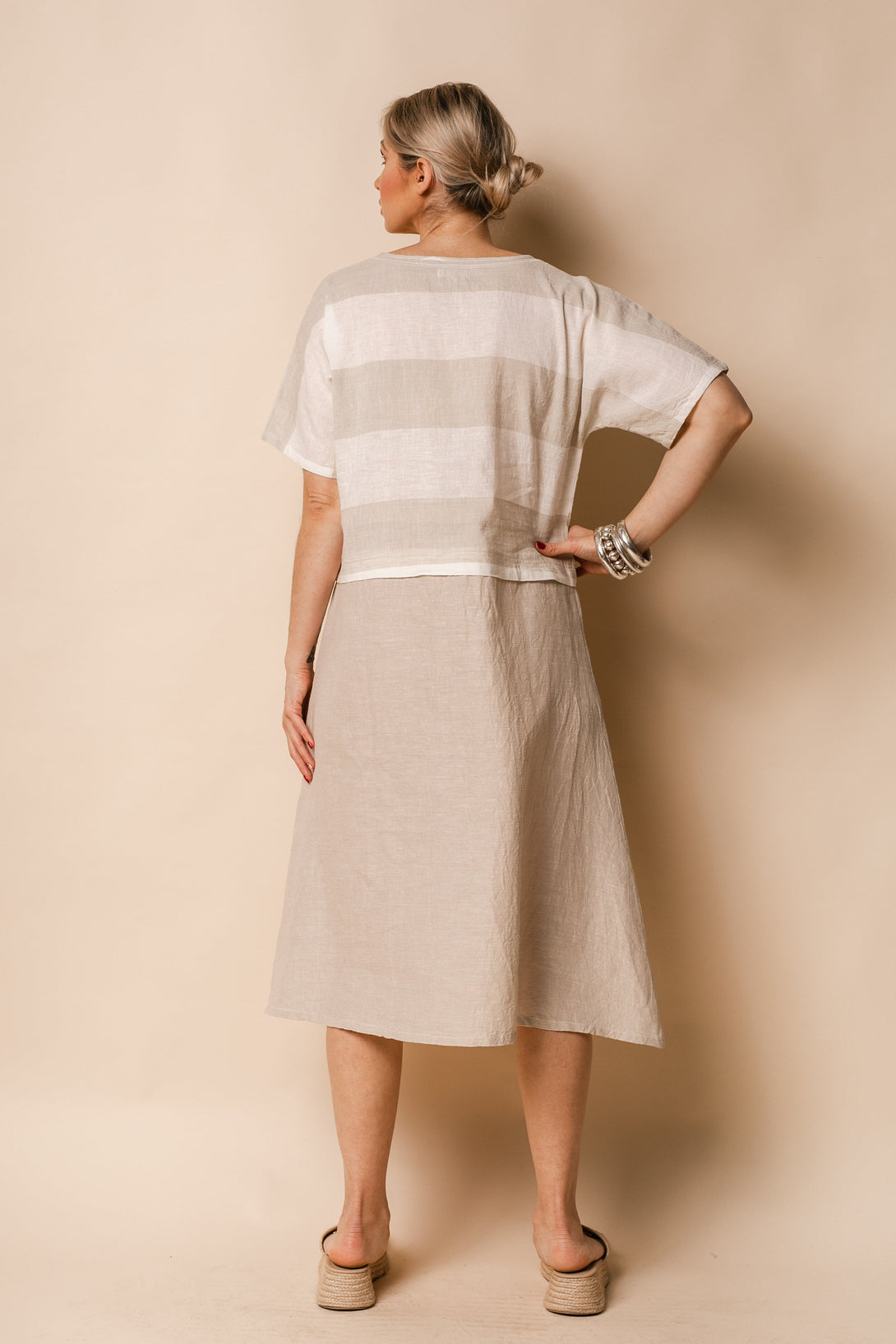 Hali Dress in Latte