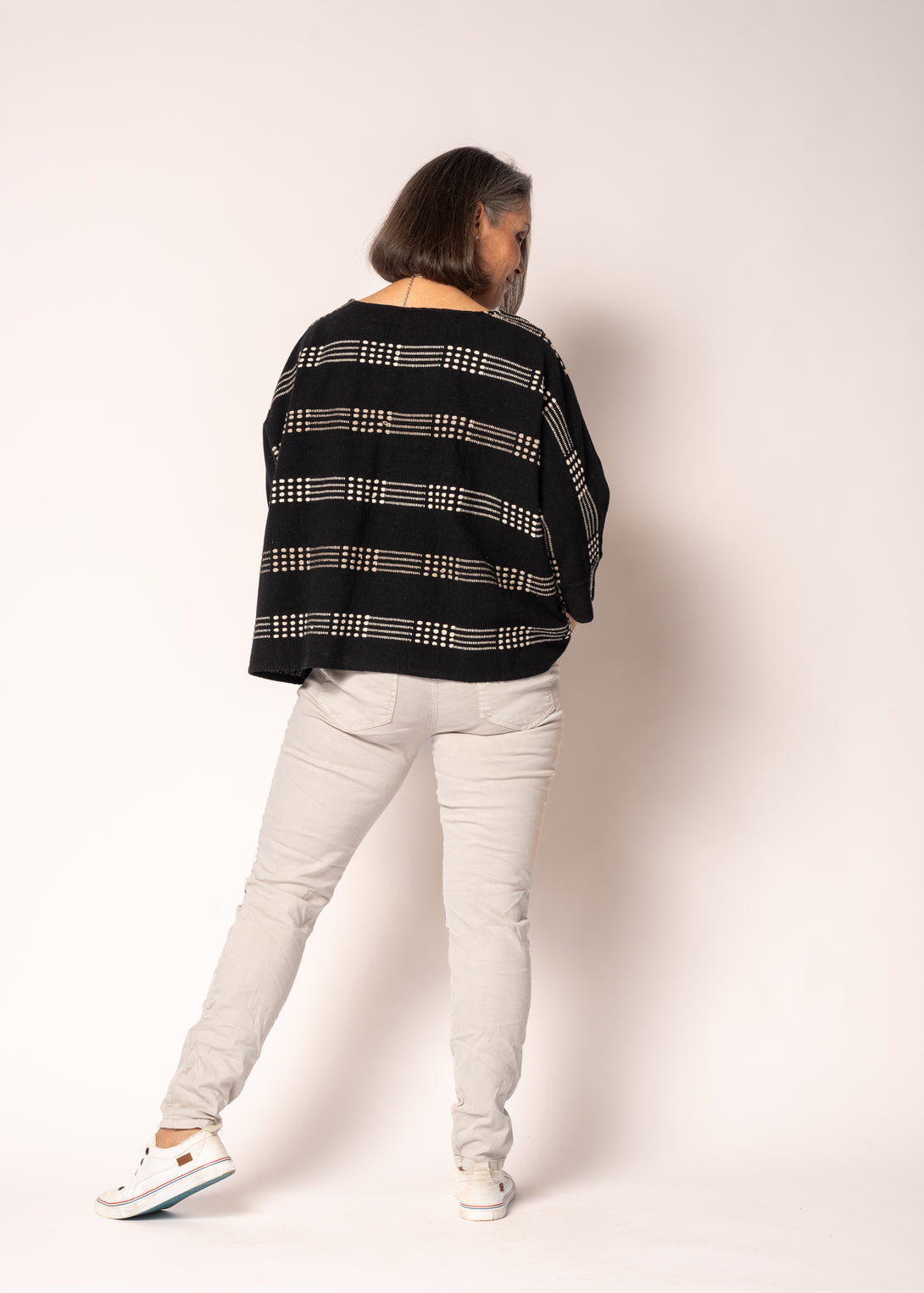 Malibu Cotton Top in Onyx - Imagine Fashion