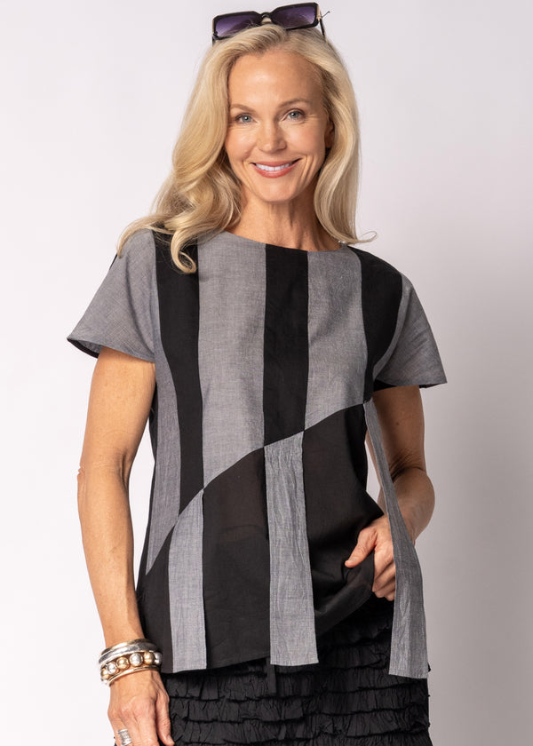 Eden Cotton Top in Onyx