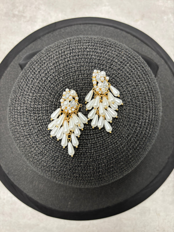 Aylani Earrings Gold - Imagine Fashion