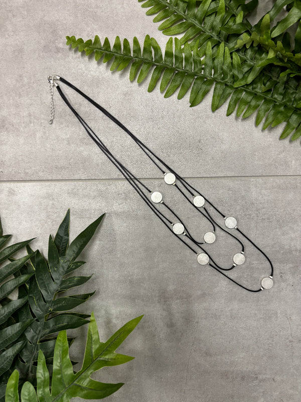 Hazel Necklace in Onyx - Imagine Fashion