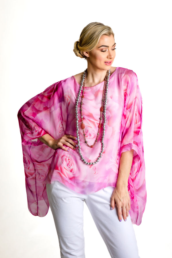 Blossom Top in Petal Pink - Imagine Fashion