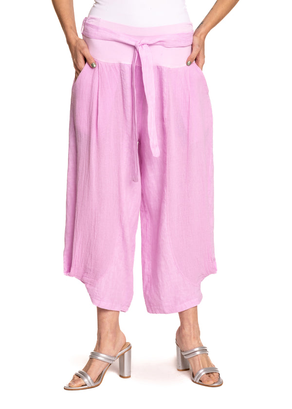 June Pants in Petal Pink - Imagine Fashion