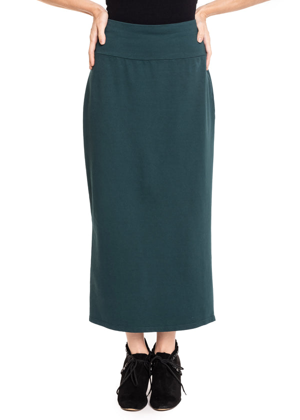 Carina Skirt in Verde - Imagine Fashion