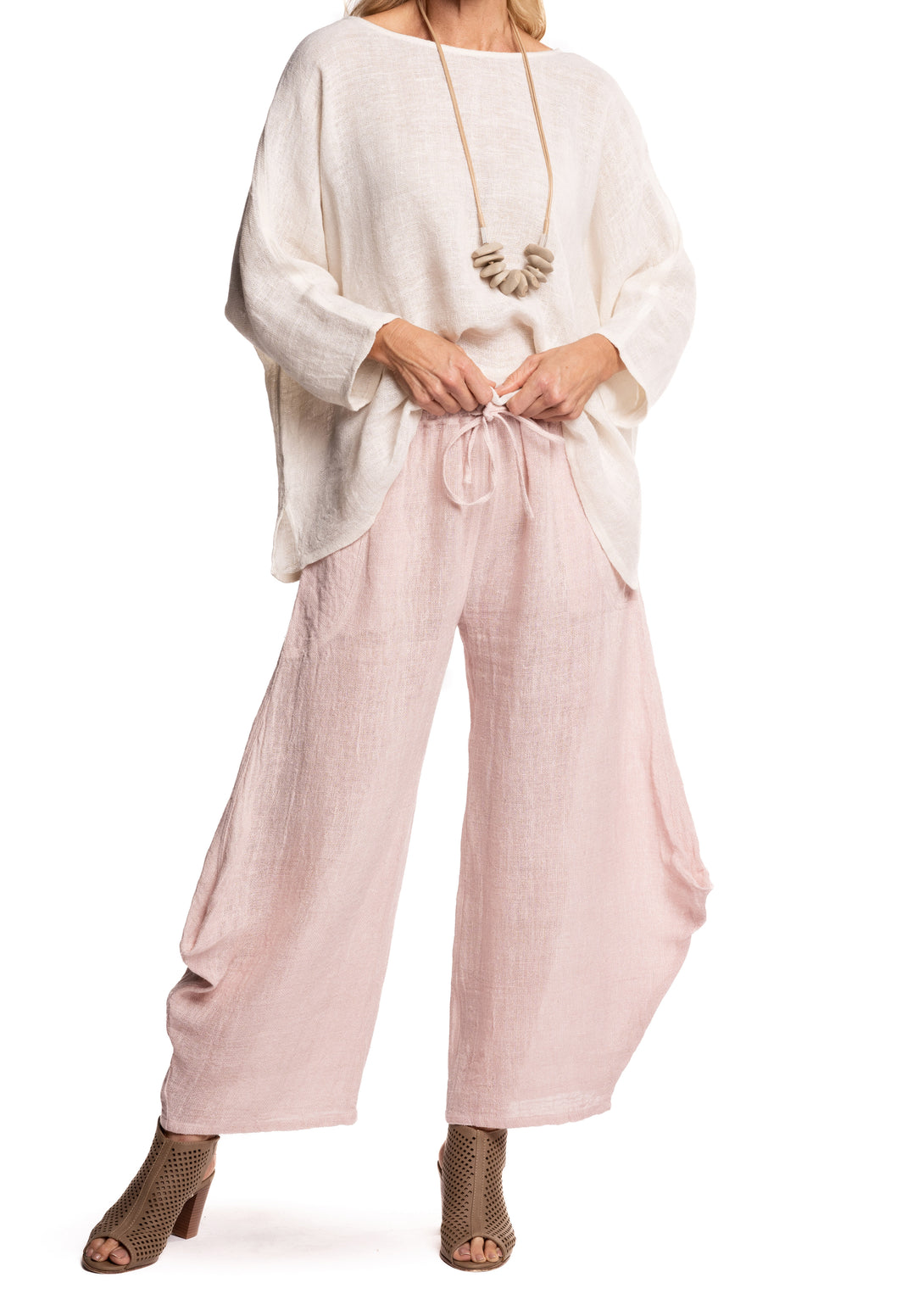 Aletha Pants in Blush - Imagine Fashion