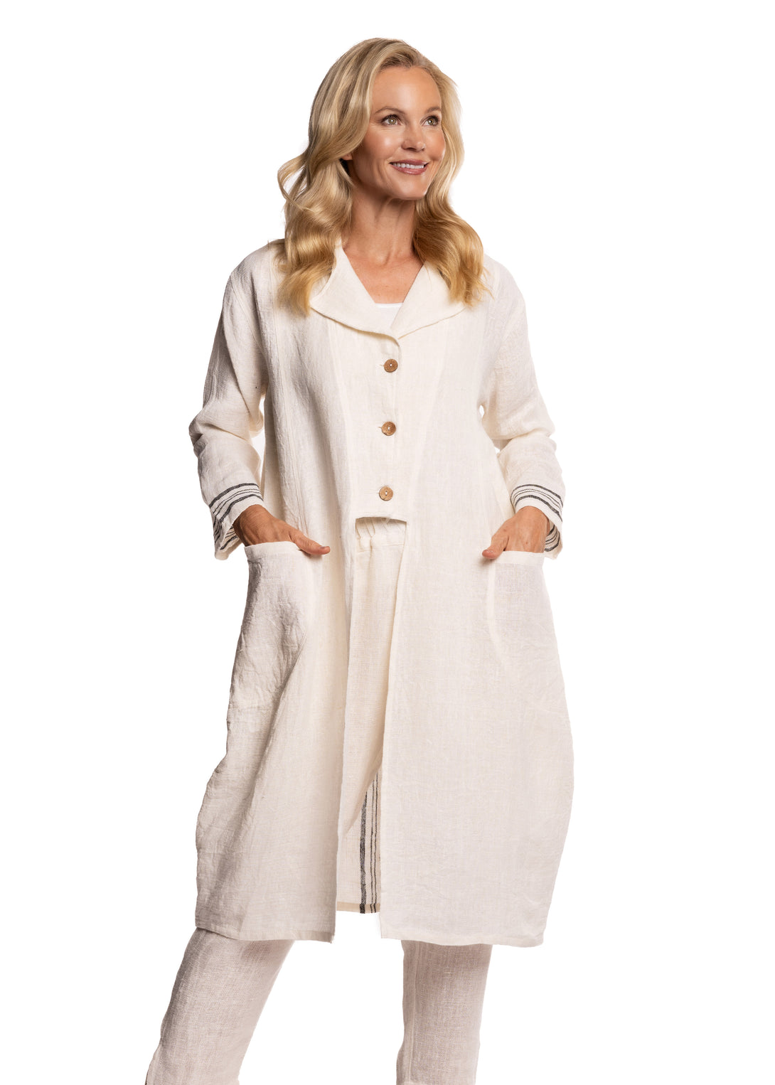 Mamie Jacket in Cream - Imagine Fashion