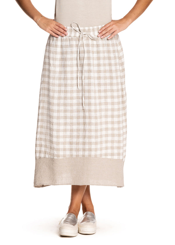 Novella Skirt in Cream - Imagine Fashion